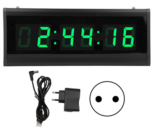 Reloj De Pared Digital Led Moderno Con Calendario Perpetuo P