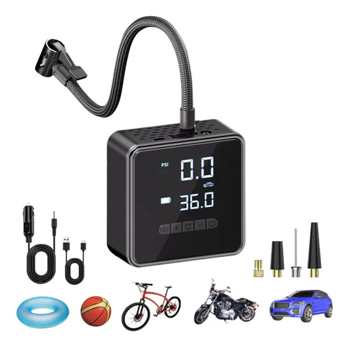 Inflador De Neumaticos Compresor De Aire Portatil 150psi