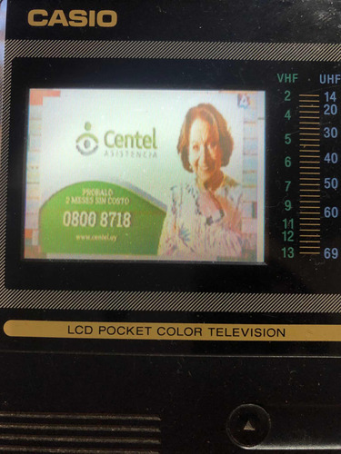 Micro Televisor Casio Lcd Color