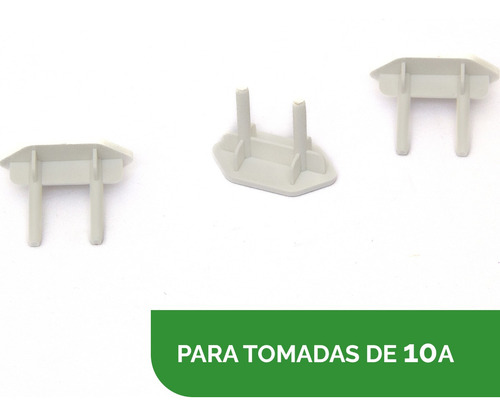 Protetor De Tomada Anti Choque P/ Crianças Pacote Com 20 Pçs