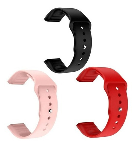 Pulseira Relógio Smartwatch D20, Y68, D13, D18, 116 Plus Cor Vermelho