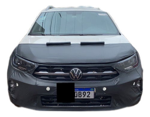 Capa Viagem Frontal Protetor Capo Parachoque Cinza Vw Nivus