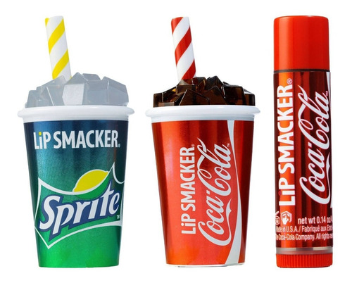 Bálsamos De Refrescos Lip Smacker Sprite/coca Cola