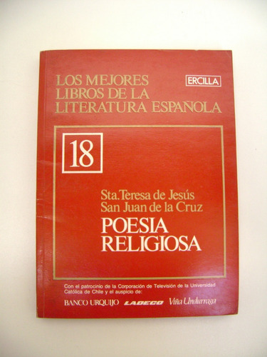 Poesia Religiosa Santa Teresa De Jesus San Juan Cruz Boedo 