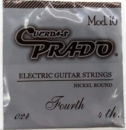 Imagen 1 de 1 de Cuerda 4 A Para Guitarra Elec. Prado (paquete 10 Pzas)