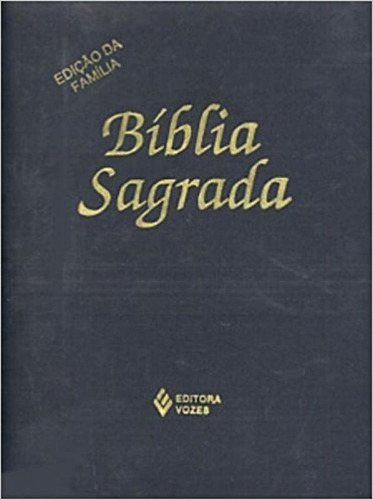 Bíblia Sagrada - Ed. Família Média Zíper: Bíblia Sagrada - Ed. Família Média Zíper, De Vários Autores. Editora Vozes, Capa Mole, Edição 1 Em Português, 2012