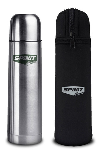 Imagen 3 de 3 de Termo Spinit Classic de acero inoxidable 0.5L