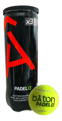 Tarro Pelotas Padel X - Bâton