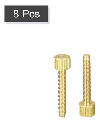 Tornillos Moleteados M4x25mm De Latón Para Pc Y Electrónica