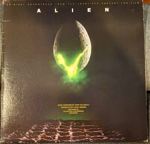 Vinilo Alien Jerry Goldsmith Imp Usa Estándar