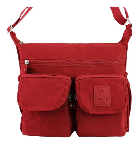 Bolsa Crossbody Multiples Compartimentos Moda Casual Jml-005