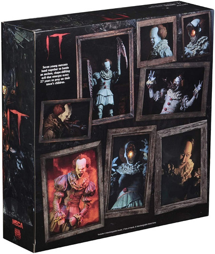 Imagen 4 de 4 de It Pennywise Neca Ultimat Dancing Pennywise Articulado Nuevo