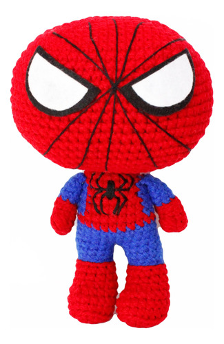 Spiderman Tejido A Crochet Amigurumi