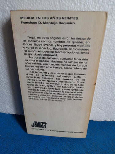 Mérida En Los Años Veintes (Usado)