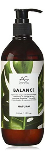 Ag Hair Natural Balance Champú, Vinagre De Sidra De Manzana