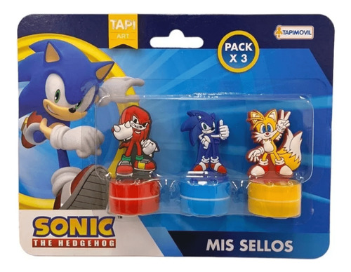 Sellos Con Figura Sonic
