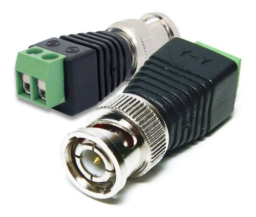 Conector Bnc Macho Com Borne Kit 5 Peças