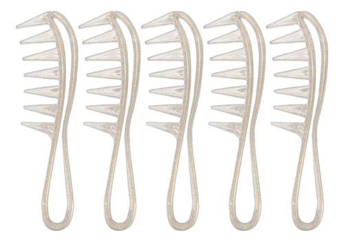 Peine Para Desenredar El Cabello, 10 Piezas, Mango Ergonómic