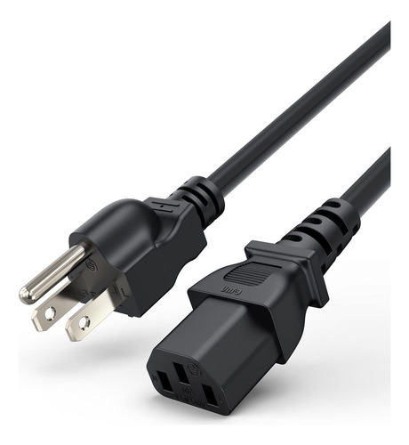 Cable De Alimentación Cablecreation Universal Nema 5-15p A I