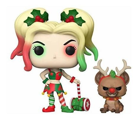 ¡funko Pop!dc Heroes: Dc Holiday - Harley Quinn Con Cdv1u