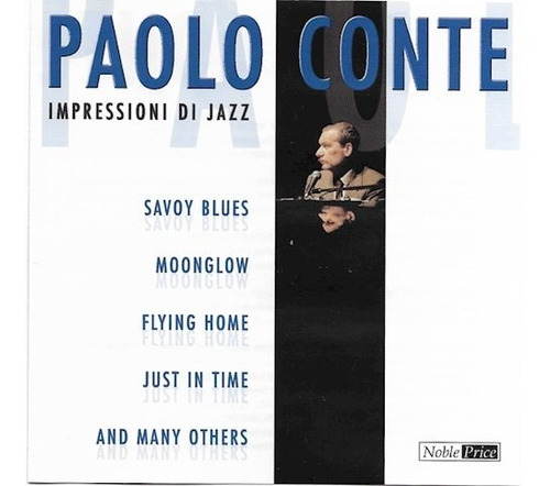 Impressioni Di Jazz - Conte Paolo (cd)