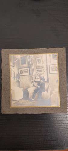 Antiguas Fotos Hombres Buenos Aires Circa 1900 Lote X 3 (Usado)