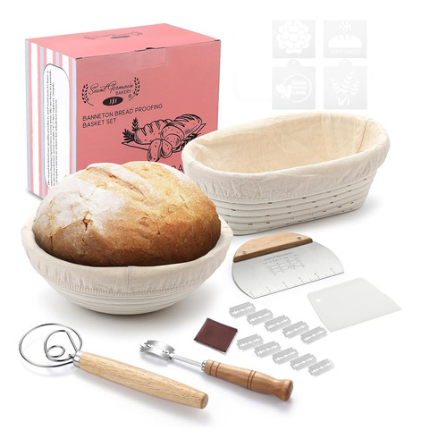 Saint Germain Bakery Cesta Banneton De Pan Redondo Premium C