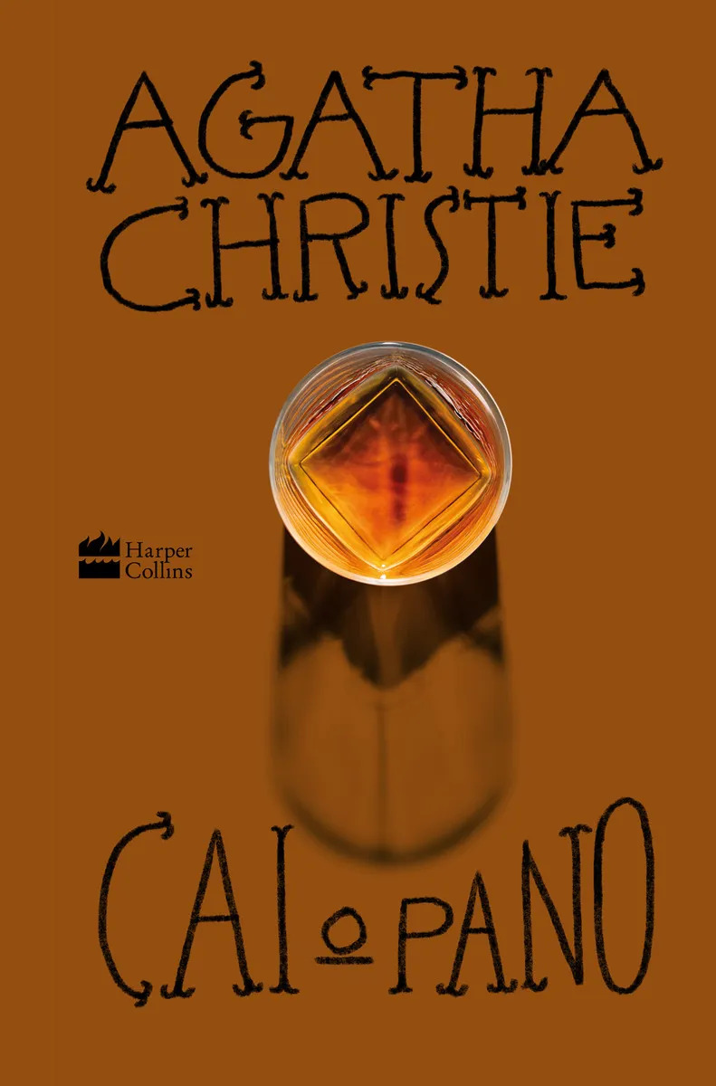 Livro Cai O Pano Agatha Christie 1a Edição Capa Dura 2022 Português Editora Harpercollins Brasil