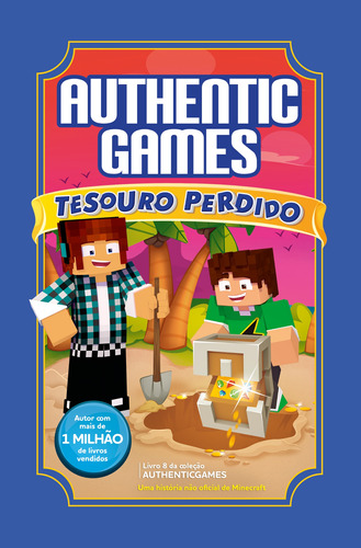 Authenticgames- Tesouro Perdido - Vol 8, de AuthenticGames. Astral Cultural Editora Ltda, capa dura em português, 2021