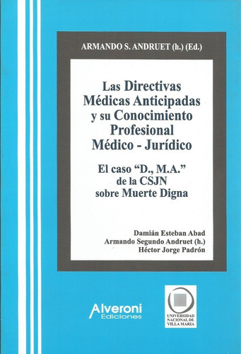 Las Directivas Médicas Anticipadas Andruet (h) 