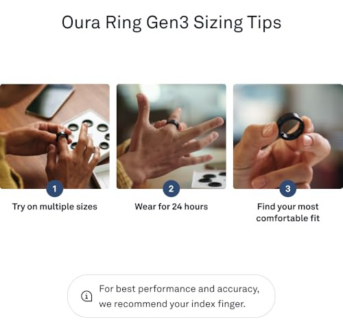Oura Ring Gen3 Sizing Kit: Compra Confiable Y Acierta En El