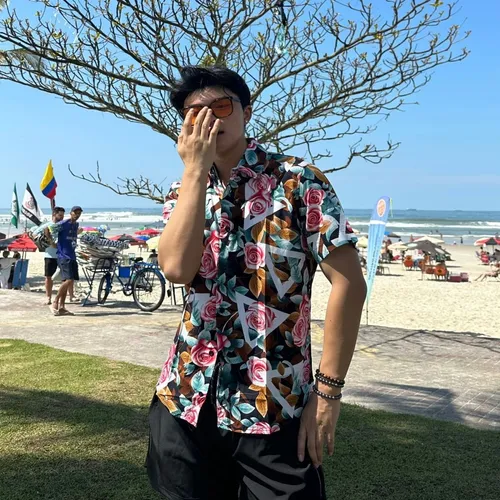 Camisa botao best sale florida