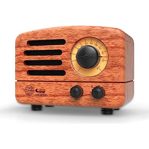 Altavoz   Otr Wood Sintonizador Retro De Perilla Radio ...