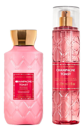 Champagne Toast Fragancia Y Crema Líquida Bath & Body Works