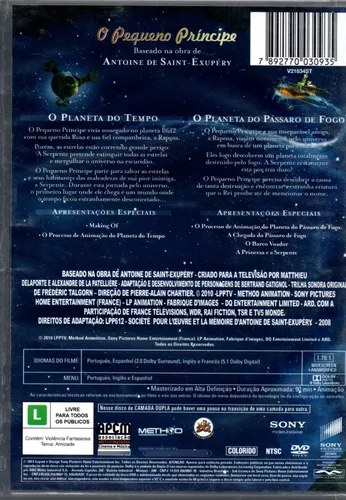 O PEQUENO PRÍNCIPE - O PLANETA DO TEMPO / O PLANETA DO PASSÁRO DE FOGO - -  - DVD