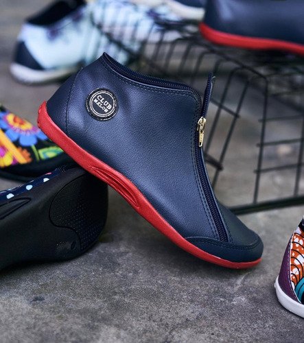 Zapatillas De Diseño Sin Cordones Con Cierres Deporte Envios