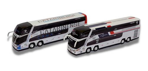 Kit 2 Ônibus Da Viação Catarinense Leito E Pintura Antiga