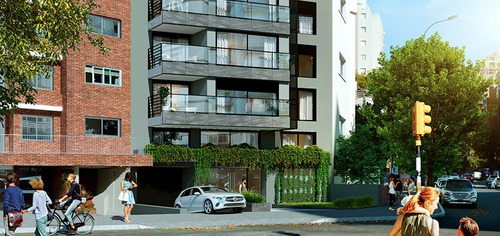 Imagen 2 de 11 de Venta Apartamento Monoambiente Pocitos Edificio Via 21