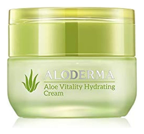 Aloderma Organic Aloe Vera Vitality Crema Hidratante, Ofrece