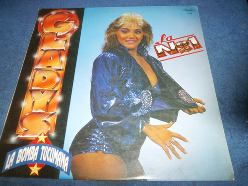 Gladys La Bomba Tucumana La N° 1 Disco Lp + Poster Lujo 1991