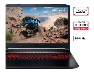 Notebook Gamer Acer Nitro 5 An515-45-r1fq Amd Ryzen 7 Windows 11 Home 8gb 512gb Ssd Gtx 1650 15.6 Polegadas