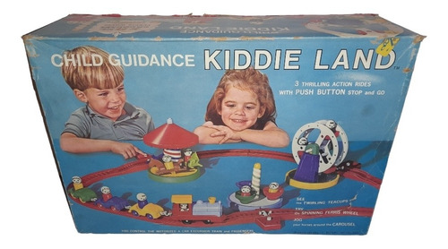 Kiddie Land Child Guidance Toys Set 8000 Japon Vintage