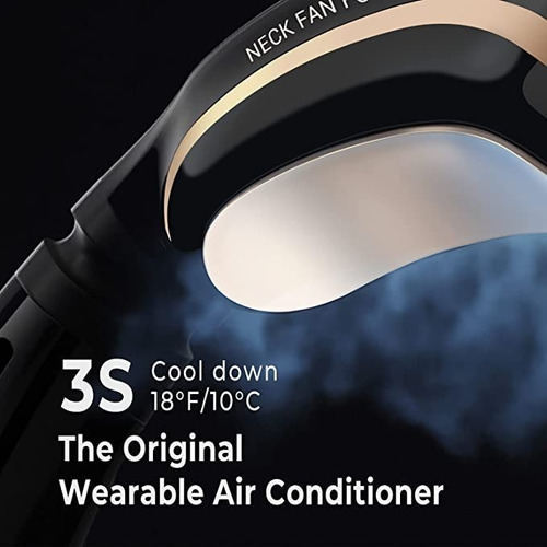 Imagen 4 de 4 de Ventilador Portátil Para El Cuello Con Aire Acondicionado