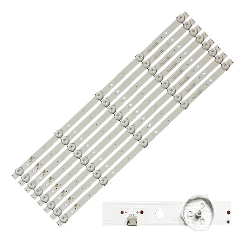 Dt Kit Leds Jvc Si49fsc (8tiras 5leds)-aluminio, Nuevo