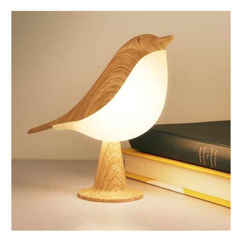 New. Lámpara Noche Bird Light 3 Temperaturas Color Sensor