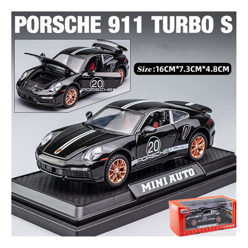 Porsche Supercars 911 S Turbo Modelos Coches De Aleacion