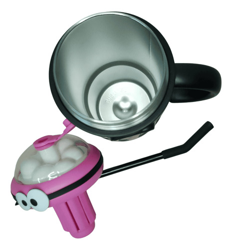 Vaso Termico Momo 1000ml Acero Inoxidable Negro Sweet