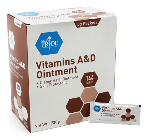 Medpride - Ungento Protector De Piel Con Vitamina A Y D, Par