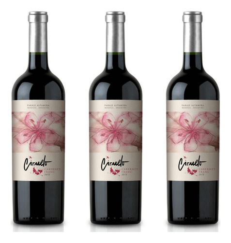 Vino Ciruelo Cabernet Franc 750ml X3 - Oferta Celler