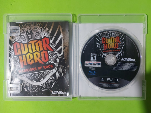 Jogo Guitar Hero Warriors Of Rock Ps3 Original Usado (Usado)